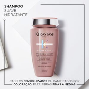 Shampoo Kérastase Chroma Absolu Bain Chroma Respect